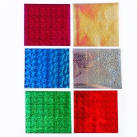 Аппликация фольгой на новый год &laquo;Дедушка Мороз&raquo;, новогодний набор для творчества