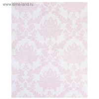 Обои бумажные "Каролина", сиреневые, 0,53 x 10,05 м