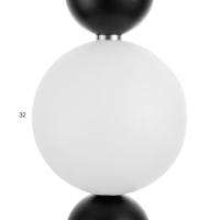 Торшер "Балби " LED 18Вт 4000К черный 40х40х158см Торшер "Балби " LED 18Вт 4000К черный 40х40х158см