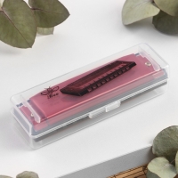 Губная гармошка Bee DF10A Red, 10 отверстий, 20 язычков Губная гармошка Bee DF10A Red, 10 отверстий, 20 язычков