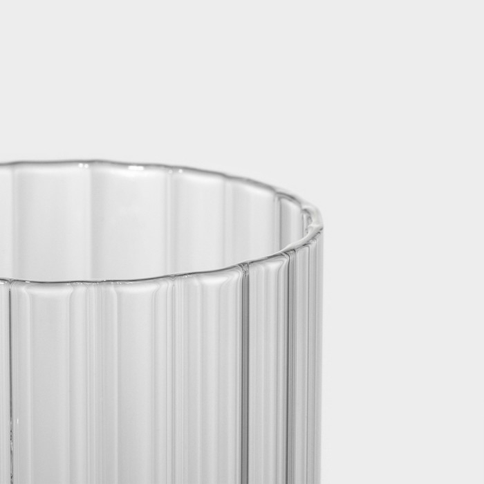 Кружка стеклянная &laquo;Полоска&raquo;, 320 мл