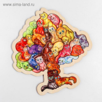 Пазл «Котодерево» Пазл «Котодерево»