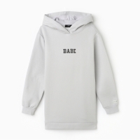 Худи женское с начёсом MIST Cozy style, серый, размер 42 Худи женское с начёсом MIST Cozy style, серый, размер 42