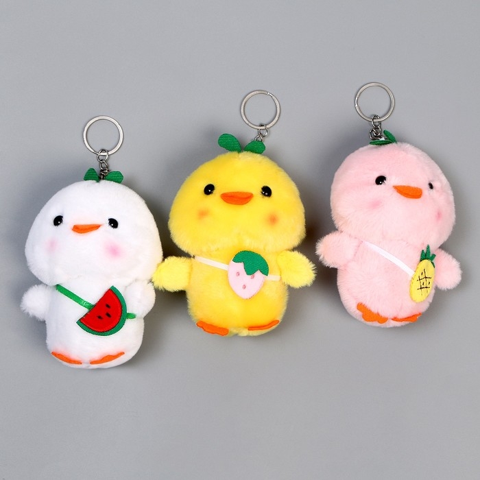 Мягкая игрушка &laquo;Утка&raquo;, 10 см, цвета МИКС