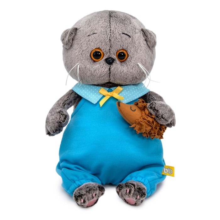 Мягкая игрушка &laquo;Басик Baby&raquo;, с ёжиком, 20 см