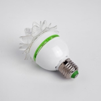 Световой прибор &laquo;Хрустальный цветок&raquo; 7.5 см, Е27, свечение RGB