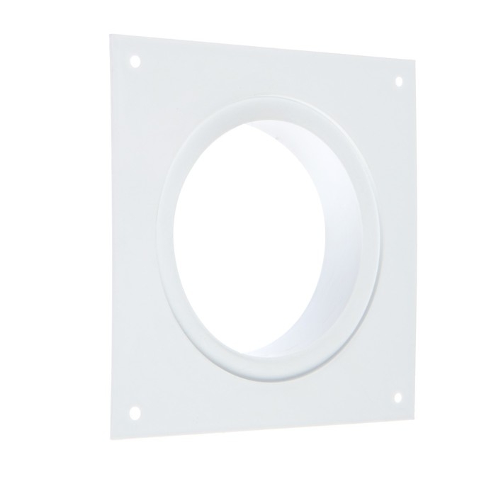 Фланец "КосмоВент" ЛФ100, выход d=100 мм, присоединительный, квадратный