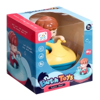 Заводная игрушка &laquo;Гидроскутер&raquo;, водоплавающая, цвета МИКС