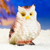 Садовая фигура "Филин" декор на ветку 19см Садовая фигура "Филин" декор на ветку 19см