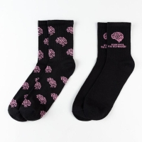 Набор мужских носков "Енот" 2 пары, р. 41-44 (27-29 см) Набор мужских носков "Енот" 2 пары, р. 41-44 (27-29 см)