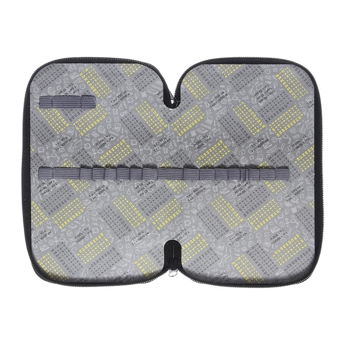 Пенал 2 секции, 125 х 205 х 40 мм, Calligrata 30П26/2 "Джойстик", ламинированный картон