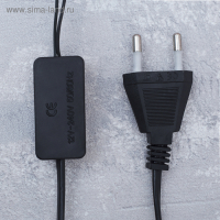 Светодиодный куст &laquo;Цветы&raquo; 1.2 м, 120 LED, постоянное свечение, 220 В, свечение розовое