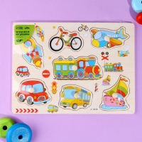 Рамка-вкладыш &laquo;Учим транспорт&raquo;