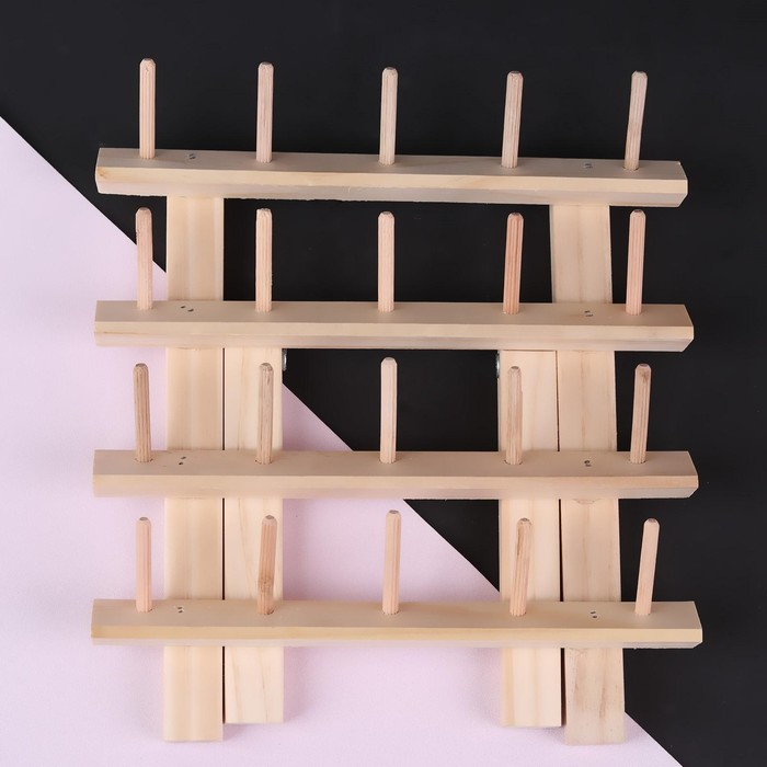 Стойка для ниток на 20 шт, 19 &times; 19 см