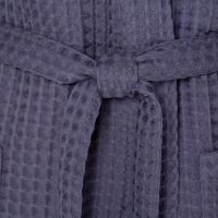 Халат вафельный мужской удлиненный Этель "Boho" размер 50-52, цвет тёмно-серый, 100% хлопок, 290 г/м2 Халат вафельный мужской удлиненный Этель "Boho" размер 50-52, цвет тёмно-серый, 100% хлопок, 290 г/м2