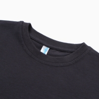 Футболка для мальчика, цвет темно-серый, рост 134 см