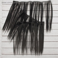 Волосы - тресс для кукол &laquo;Прямые&raquo; длина волос: 25 см, ширина: 100 см, цвет № 1