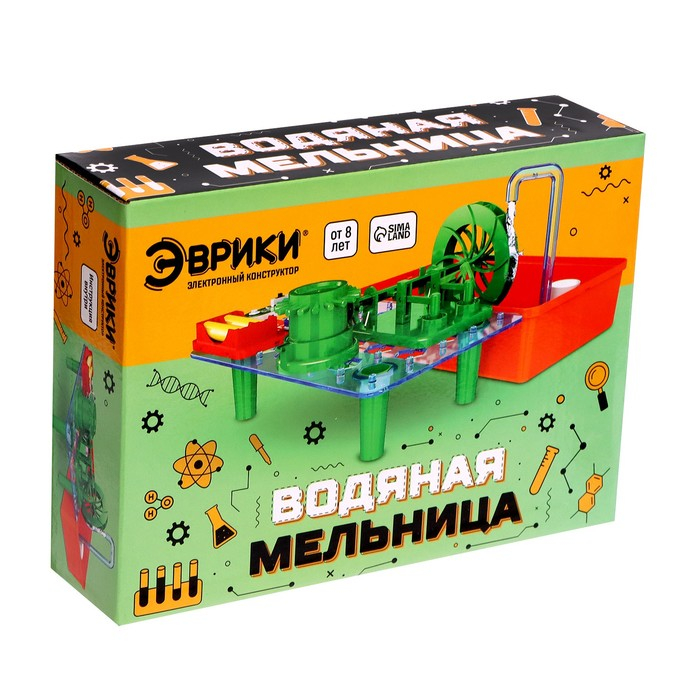 Электронный конструктор &laquo;Водяная мельница&raquo;, 33 детали