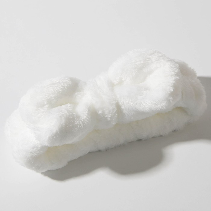 Набор: свеча, мыльные лепестки и повязка на голову &laquo;С 8 марта!&raquo;, аромат ваниль