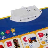 Двусторонний плакат &laquo;Буба&raquo; русская и англ. азбуки.200 вопросов, заданий