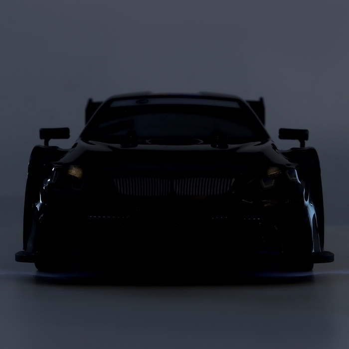 Машинка на пульте управления &laquo;Легенда Дрифта&raquo;, радиоуправление, полный привод, 40 км/ч, 2 комплекта колёс, 1:16, цвет чёрный