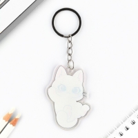 Брелок для ключей детский акриловый "Котик", 5,1 х 6,2 см Брелок для ключей детский акриловый "Котик", 5,1 х 6,2 см