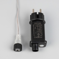 Светодиодная фигура &laquo;Ёлка&raquo; 3.5 м, пластик, 9 нитей, 220 В, свечение тёплое белое