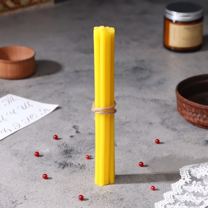 Набор свечей церковных Набор свечей церковных "Казанская Божья Матерь" для домашней молитвы, парафин, 12 шт