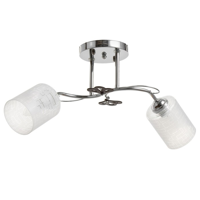 Люстра "Авиэтта" 2хЕ27 40Вт хром 58х23х26 см BayerLux