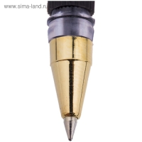 Ручка шариковая MunHwa MC Gold, узел 0,5 мм, чернила чёрные, штрихкод на ручке