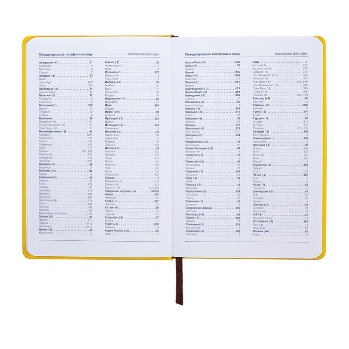 Ежедневник недатированный, А5, 140л, клетка, обл.кожзам, с хлястиком, Цветы, желтый