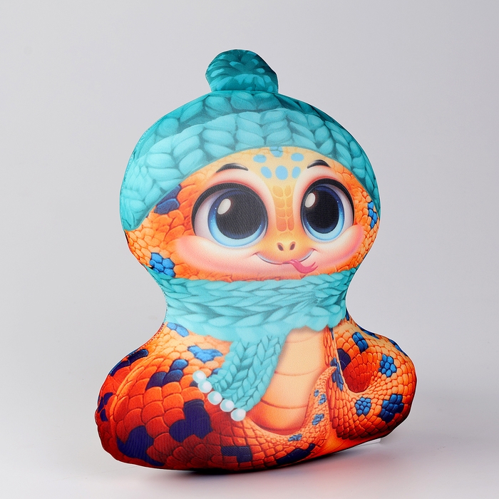 Новый год! Антистресс игрушка «Змея пятнистая в шапке» Новый год! Антистресс игрушка «Змея пятнистая в шапке»