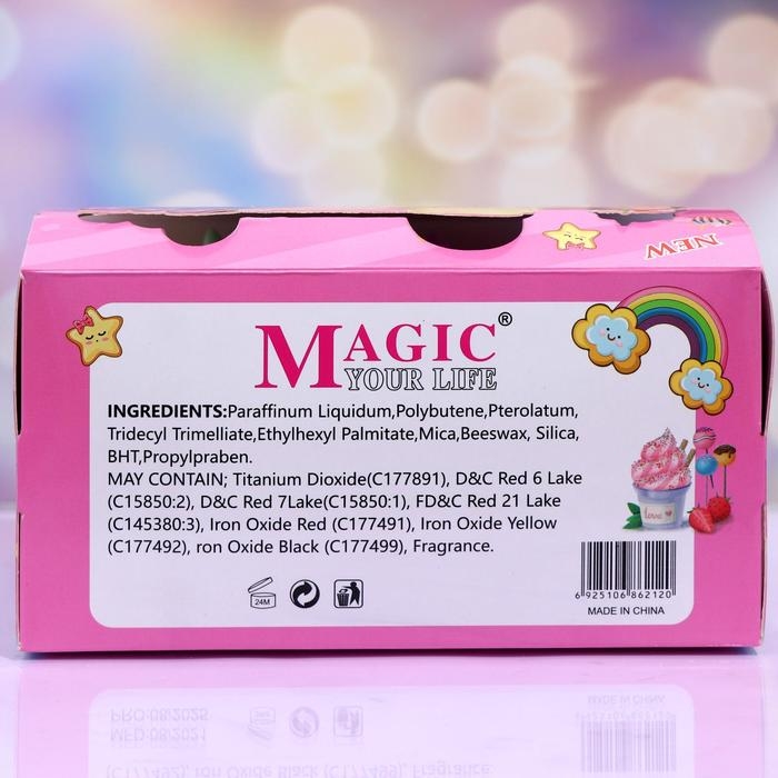 Блеск для губ &laquo;Мороженое&raquo;, микс цветов и ароматов