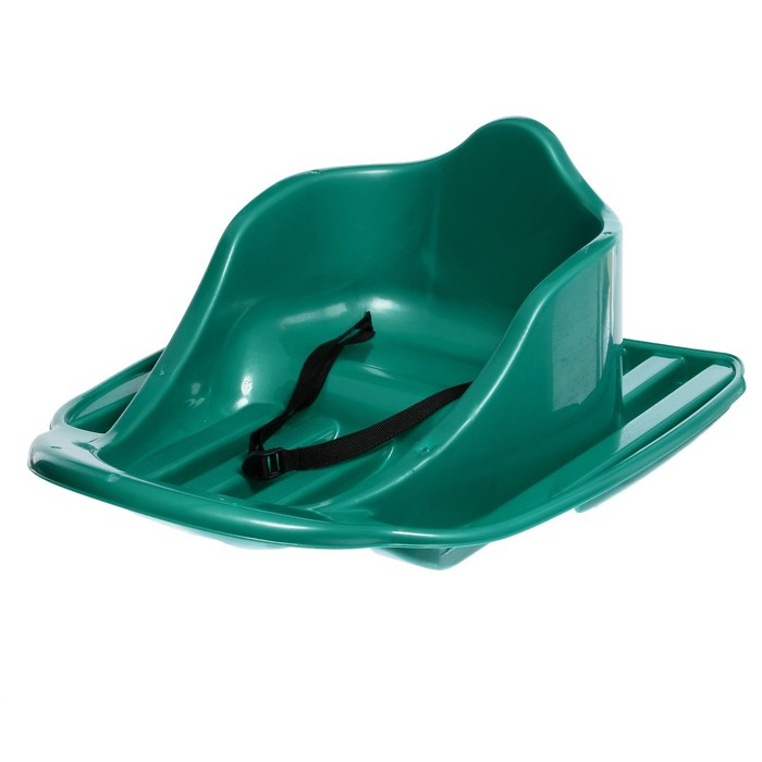 Санки ледянка &laquo;Карета&raquo;, цвет бирюзовый