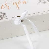 Коробка подарочная складная, упаковка, &laquo;Just for you&raquo;, 31 х 24.5 х 8 см