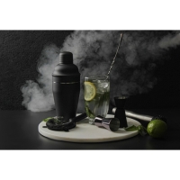 Джиггер Доляна &laquo;Металлик&raquo;, 15/30 мл, нержавеющая сталь, цвет тёмно-серый