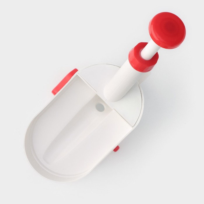 Машинка для удаления косточек из вишни Доляна &laquo;Вишнёвый сад&raquo;, контейнер 450 мл, цвет белый