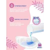 Одноразовые вкладыши для груди Joonies, 30 шт Одноразовые вкладыши для груди Joonies, 30 шт