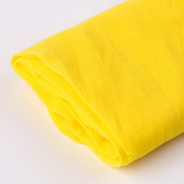 Капрон для кукол и цветов, набор 4 шт., размер 1 шт. &mdash; 45 &times; 6 см, цвет лимонный