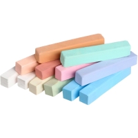 Набор цветных мелков Синий трактор, 12 штук, 10 цветов Набор цветных мелков Синий трактор, 12 штук, 10 цветов