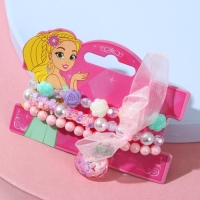 Набор детских браслетов &laquo;Выбражулька&raquo; с бантом, яблоко, цветные