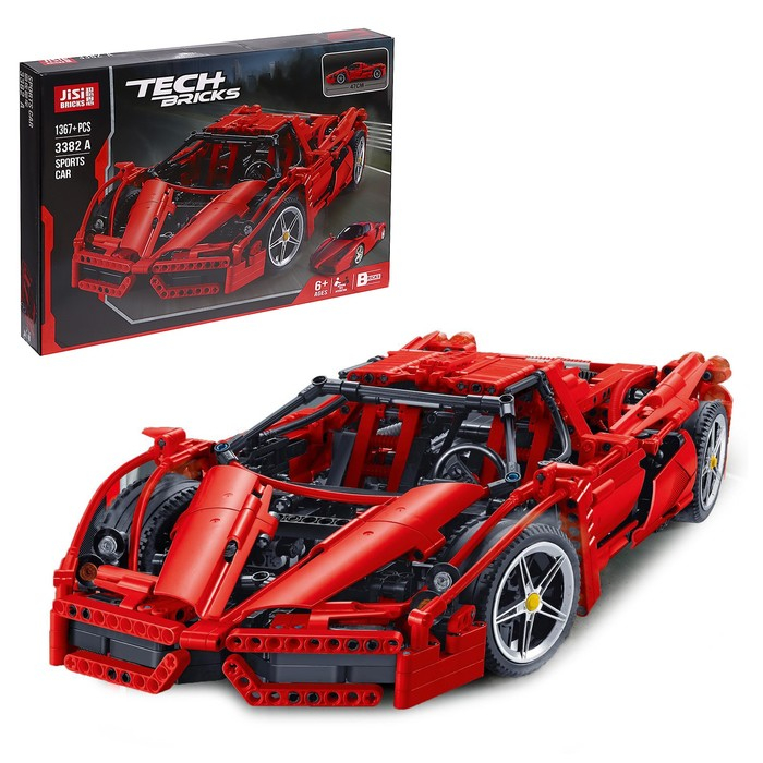 Конструктор &laquo;Техника. Спорткар&raquo;, коллекционная модель, 1367 деталей