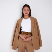 Ремень женский, ширина 3,5 см, пряжка металл, цвет рыжий Ремень женский, ширина 3,5 см, пряжка металл, цвет рыжий