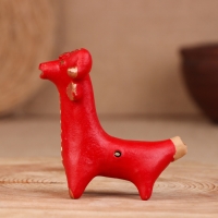 Абашевская игрушка "Баран", 8x3x8 см, Ворожейкин В.А. МИКС Абашевская игрушка "Баран", 8x3x8 см, Ворожейкин В.А. МИКС