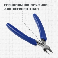 Бокорезы усиленные для электроники ТУНДРА mini, нерж. сталь, пластиковые рукоятки, 125 мм Бокорезы усиленные для электроники ТУНДРА mini, нерж. сталь, пластиковые рукоятки, 125 мм