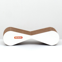 Когтеточка-лежанка Басик, 54 х 14 х 22 см, белая Когтеточка-лежанка Басик, 54 х 14 х 22 см, белая