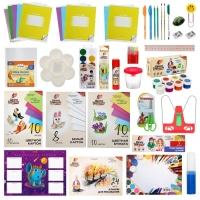 Набор первоклассника, ЛУЧ, «Школа Творчества», 50 предметов Набор первоклассника, ЛУЧ, «Школа Творчества», 50 предметов