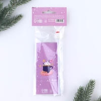 Подарочный набор новогодний, блокнот и фигурная ручка &laquo;Теплых моментов&raquo;