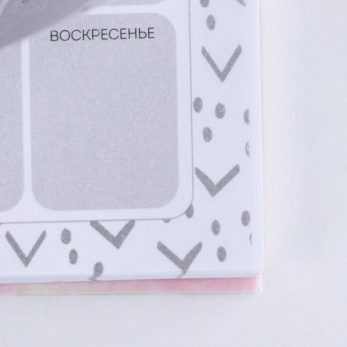 Планер мини с отрывными листами &laquo;Тюльпаны&raquo;, А6, 50 листов