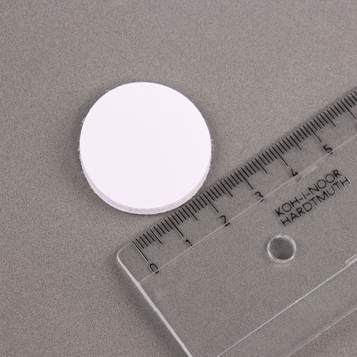 Липучка на клеевой основе &laquo;Круг&raquo;, набор 12 шт., размер 1 шт. 3 см